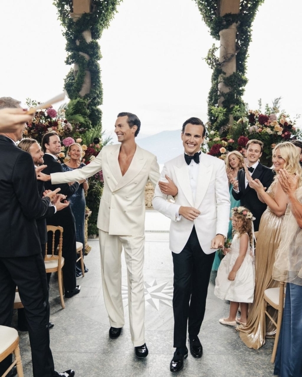 Our Favorite LGBTQIA+ Celebrity Real Weddings
