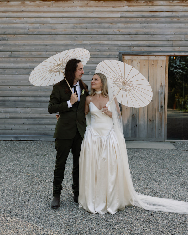Beautiful Flower Themed Wedding in Accord, New York | Bride in Danielle Frankel Dress
