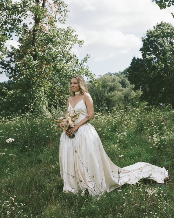 Beautiful Flower Themed Wedding in Accord, New York | Bride in Danielle ...