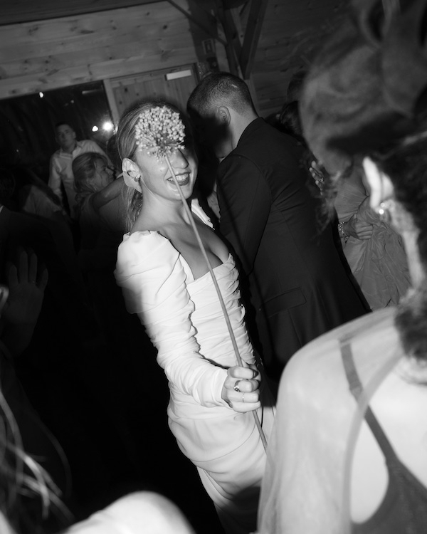 Beautiful Flower Themed Wedding in Accord, New York | Bride in Danielle Frankel Dress