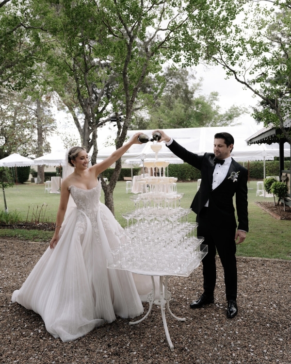 Beautiful and Romantic Wedding in Hunter Valley