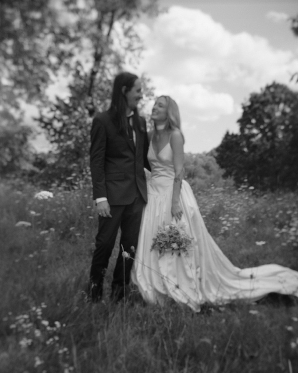 Beautiful Flower Themed Wedding in Accord, New York | Bride in Danielle Frankel Dress