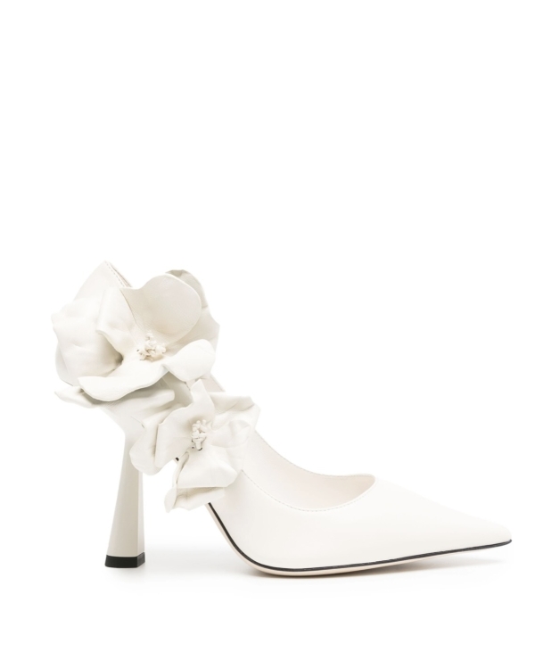 Beautiful Wedding Heels, Pumps and Shoes with Flowers | Floral Bridal Footwear