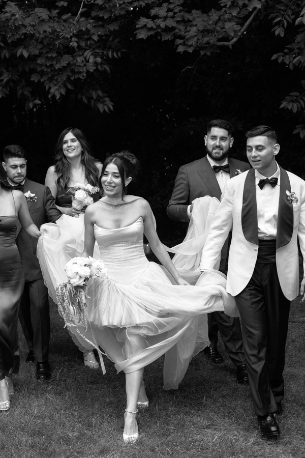 A Beautiful Wedding with Traditional Elements and Elegant Decor