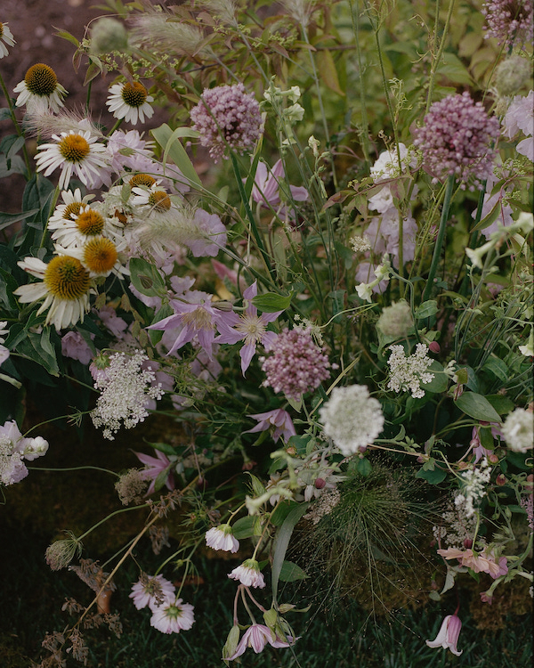 Beautiful Flower Themed Wedding in Accord, New York | Bride in Danielle Frankel Dress
