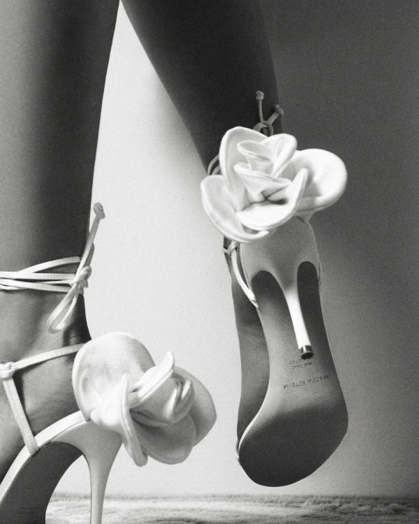 Beautiful Wedding Heels, Pumps and Shoes with Flowers | Floral Bridal Footwear