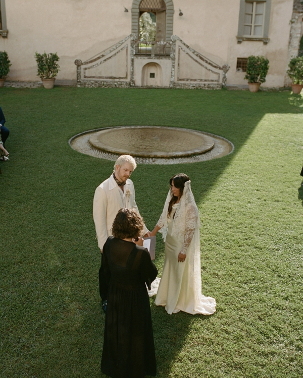 A Bohemian-Chic Wedding with Vintage Flair in Tuscany