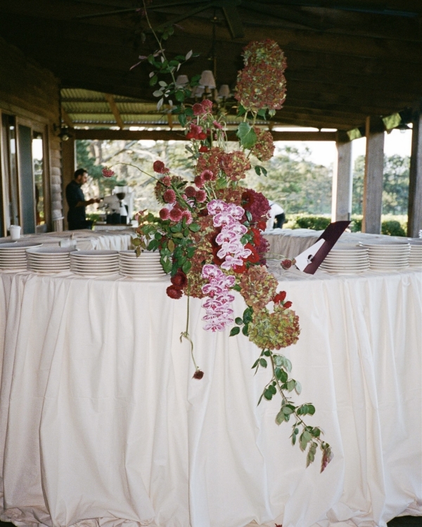 A Glamorous Jewel-Toned Wedding in the Australian Countryside