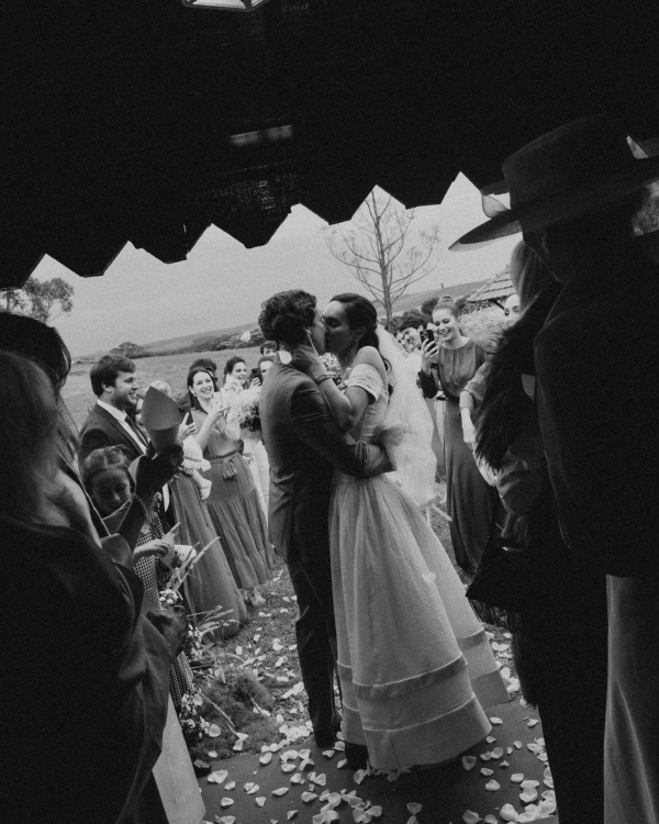 A Sentimental Two-Ceremony Wedding Woven with Vintage Fashion and Heirloom Charm