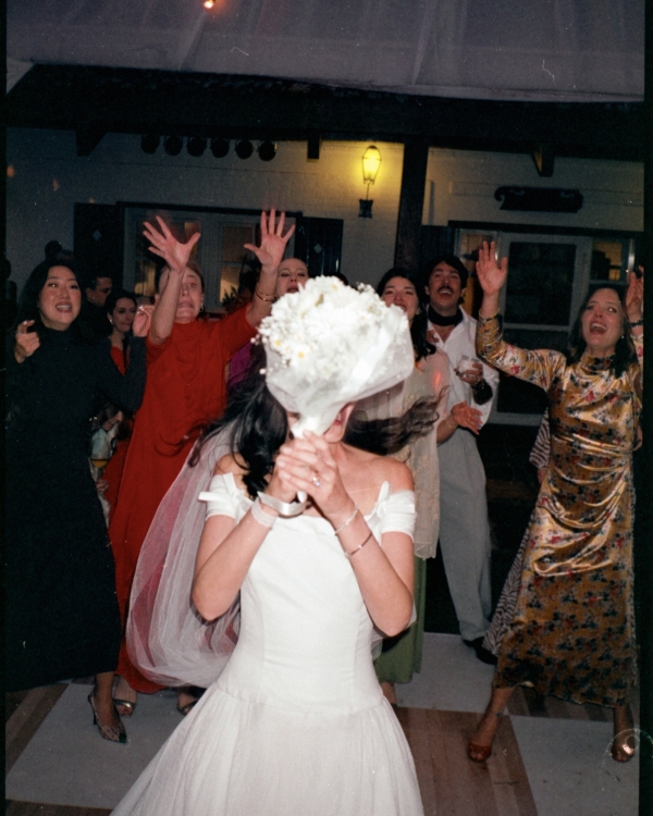 A Sentimental Two-Ceremony Wedding Woven with Vintage Fashion and Heirloom Charm