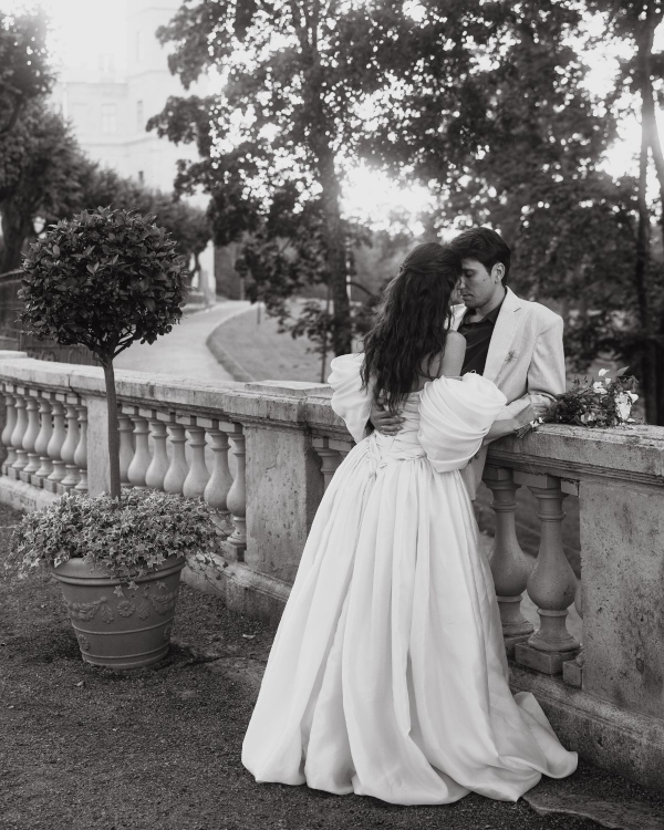 A Pride & Prejudice Inspired Wedding Set in a Romantic 18th-Century Palace Garden