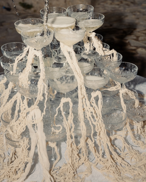 This Galliano-Inspired Bride Brought Mermaidcore Magic to Her Wedding in Sicily