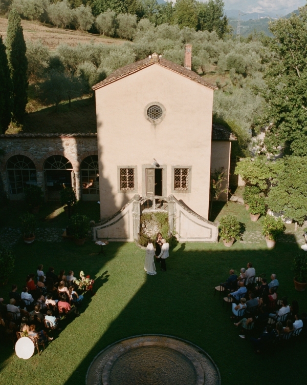 A Bohemian-Chic Wedding with Vintage Flair in Tuscany