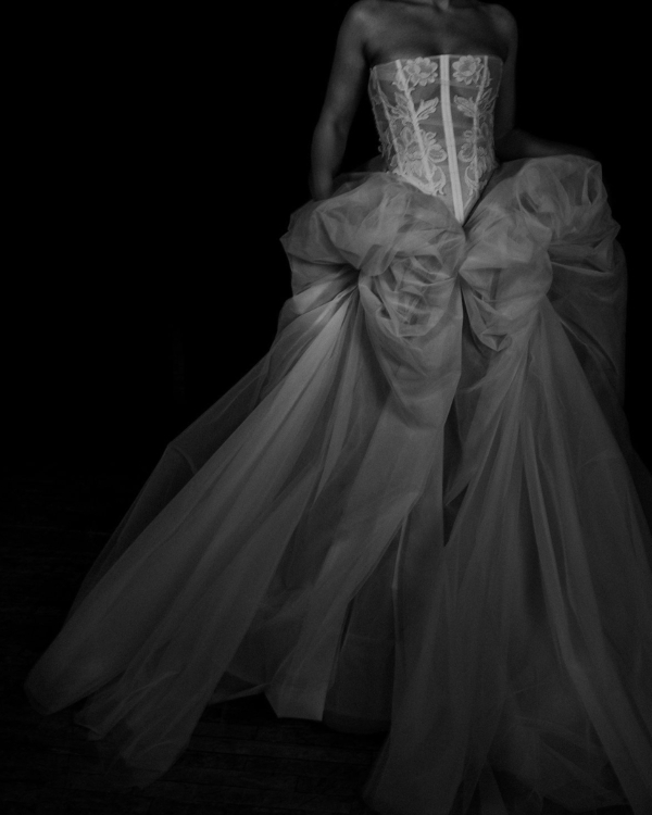 28 Basque Waist Wedding Dresses from the 2026 Bridal Collections