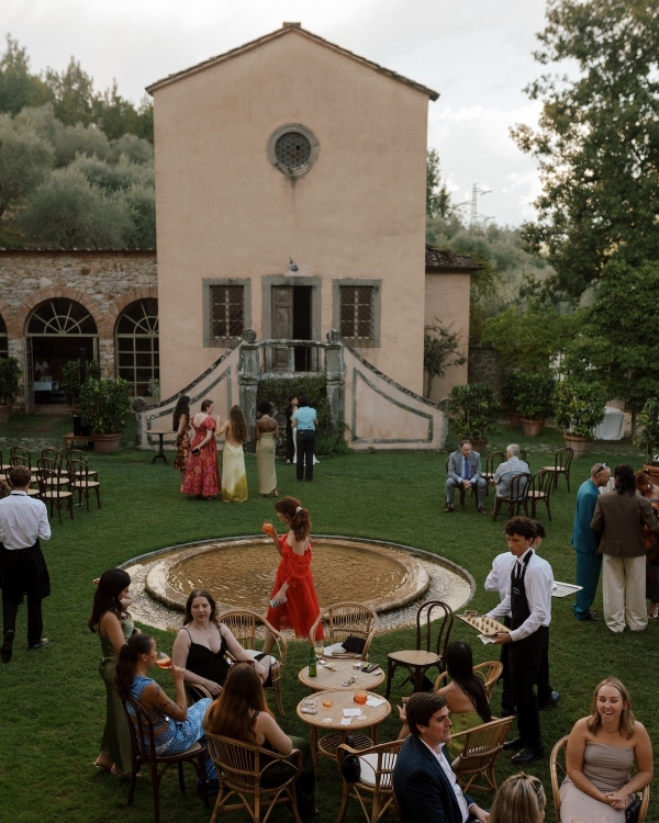 A Bohemian-Chic Wedding with Vintage Flair in Tuscany