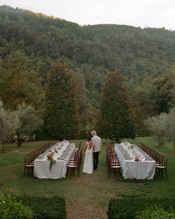 A Bohemian-Chic Wedding with Vintage Flair in Tuscany