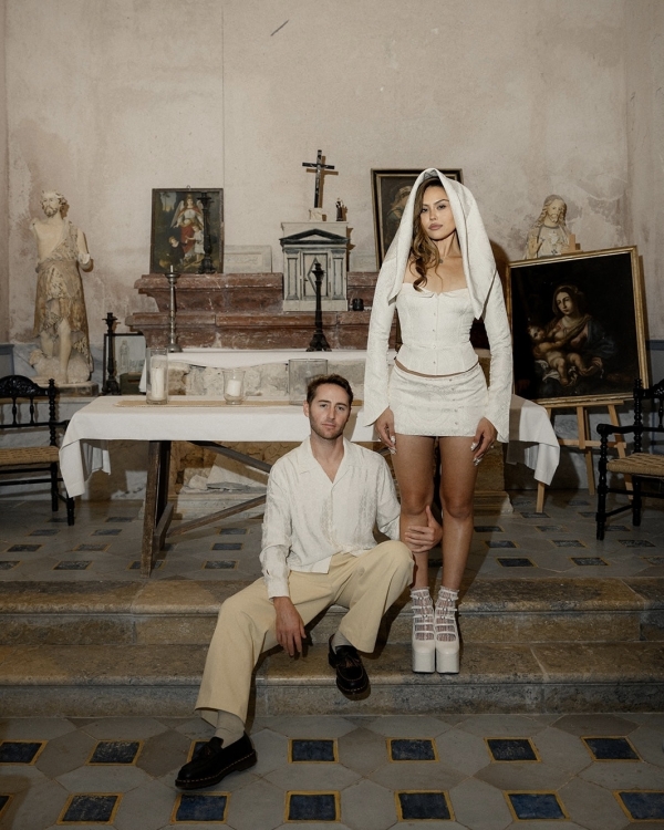 This Galliano-Inspired Bride Brought Mermaidcore Magic to Her Wedding in Sicily