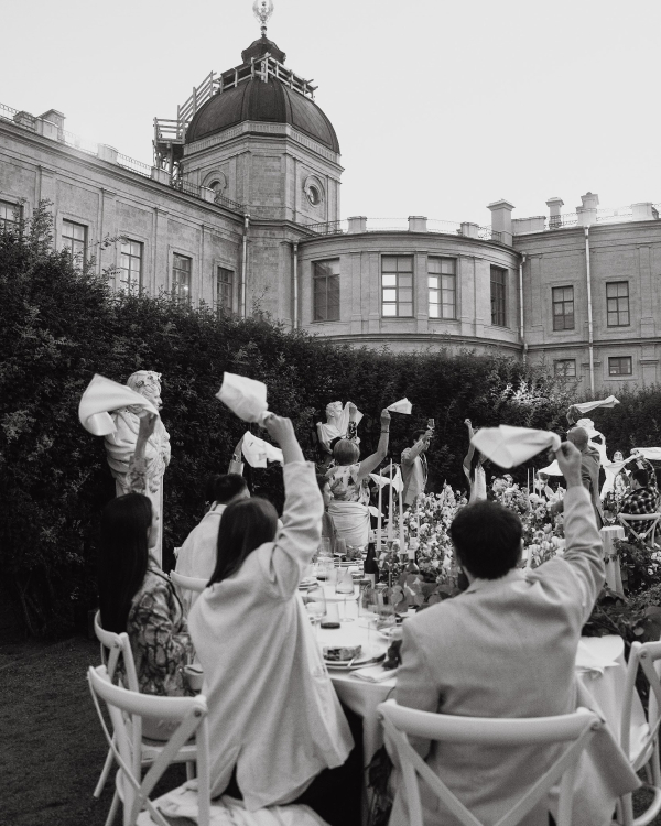 A Pride & Prejudice Inspired Wedding Set in a Romantic 18th-Century Palace Garden