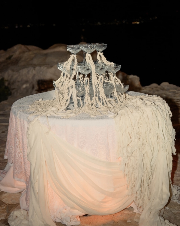 This Galliano-Inspired Bride Brought Mermaidcore Magic to Her Wedding in Sicily