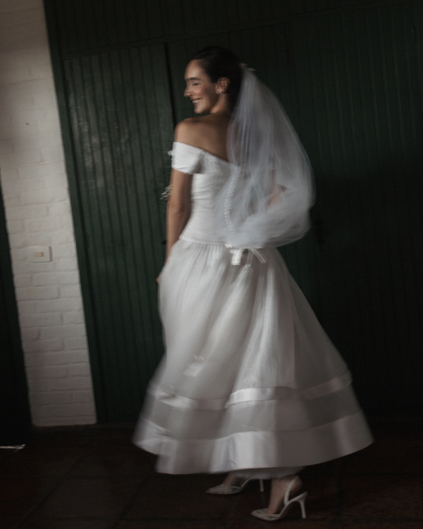 A Sentimental Two-Ceremony Wedding Woven with Vintage Fashion and Heirloom Charm