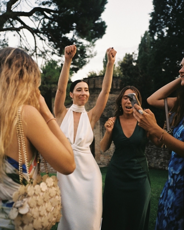 A Golden Wedding at a Storybook Castle Just Outside Venice, Italy
