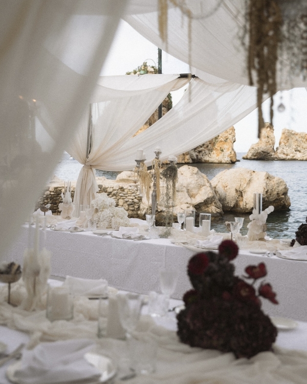 This Galliano-Inspired Bride Brought Mermaidcore Magic to Her Wedding in Sicily