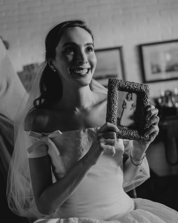 A Sentimental Two-Ceremony Wedding Woven with Vintage Fashion and Heirloom Charm