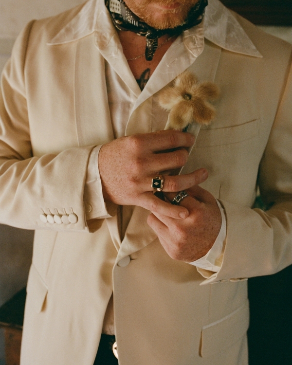 A Bohemian-Chic Wedding with Vintage Flair in Tuscany