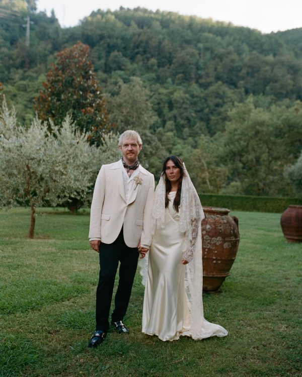 A Bohemian-Chic Wedding with Vintage Flair in Tuscany