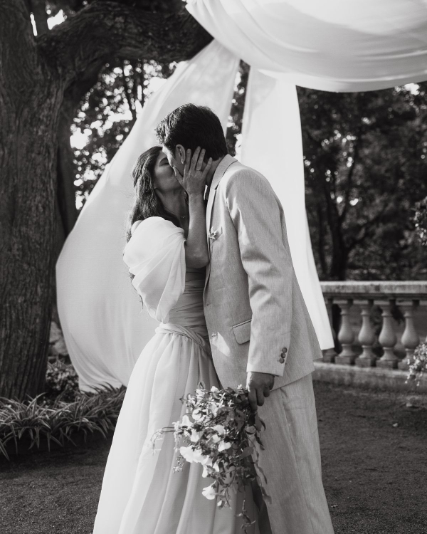 A Pride & Prejudice Inspired Wedding Set in a Romantic 18th-Century Palace Garden