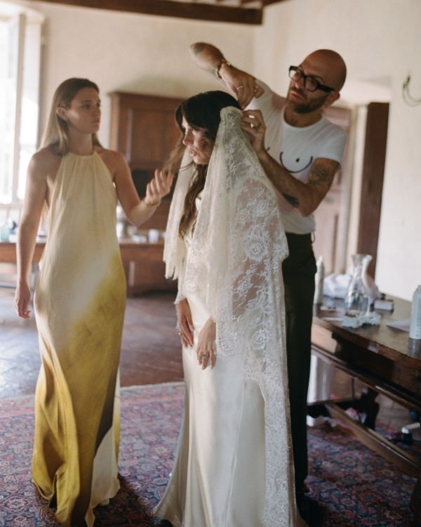 A Bohemian-Chic Wedding with Vintage Flair in Tuscany