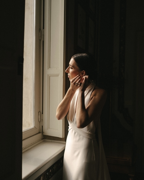 A Golden Wedding at a Storybook Castle Just Outside Venice, Italy