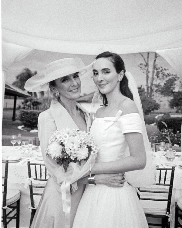 A Sentimental Two-Ceremony Wedding Woven with Vintage Fashion and Heirloom Charm