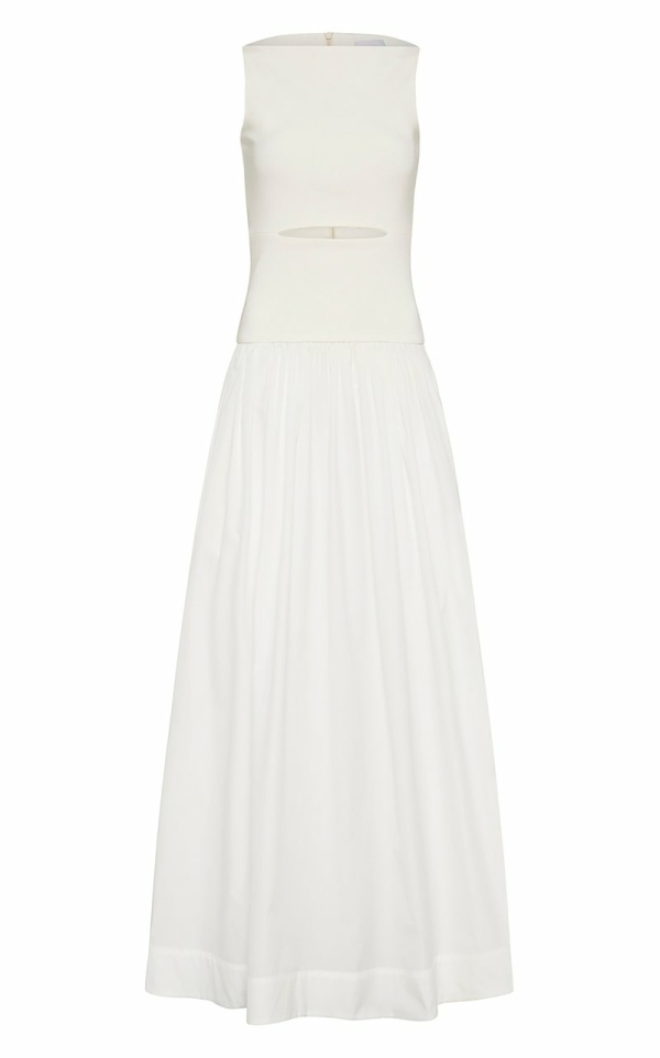 Wedding Dress With Side Cutouts
