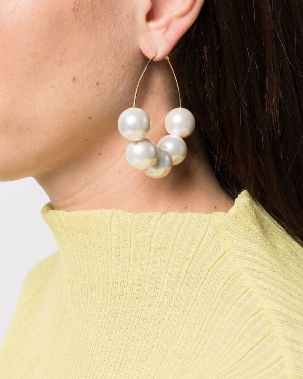 Trendy wedding pearl jewelry