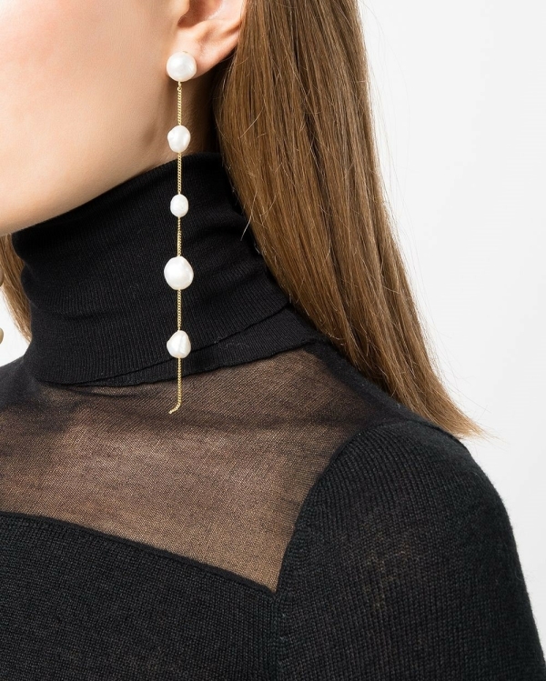 Trendy wedding pearl jewelry