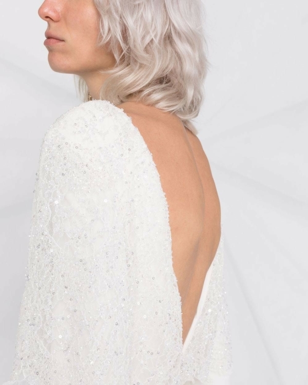 Sequin Wedding Dresses | Gliter Bridal Weddings