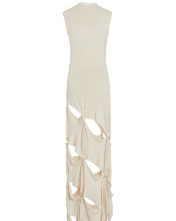 Wedding Dress With Side Cutouts