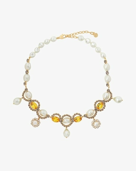 Trendy wedding pearl jewelry