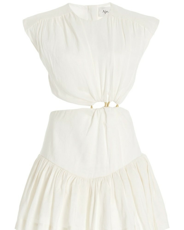 Wedding Dress With Side Cutouts