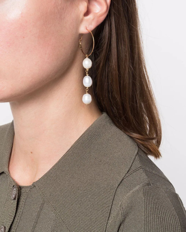 Trendy wedding pearl jewelry