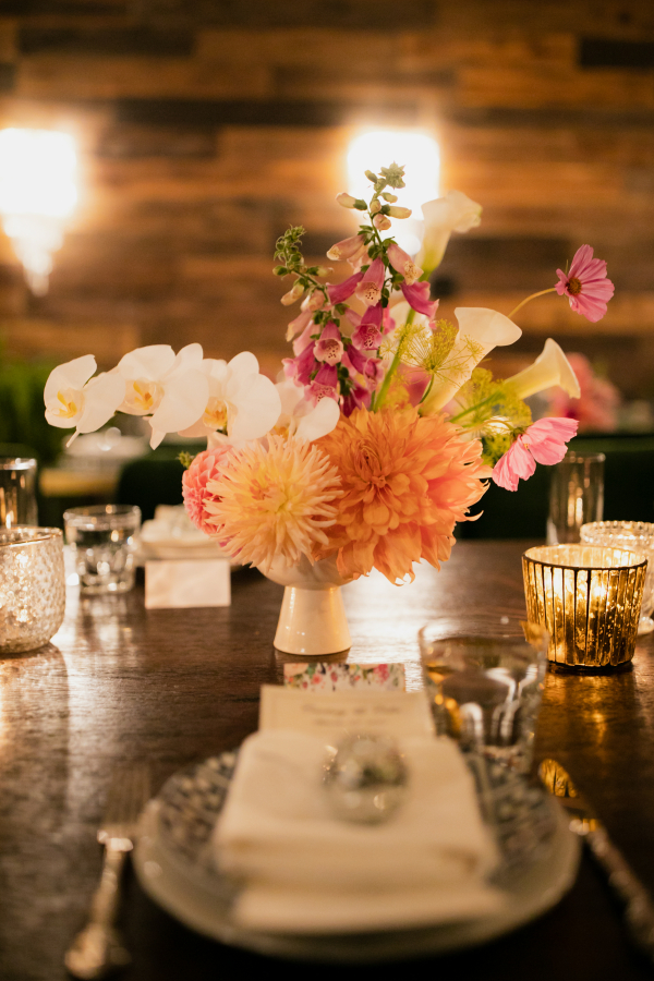 Real Wedding in Chicago: Vintage, Disco and Just the Inner Circle Guest List