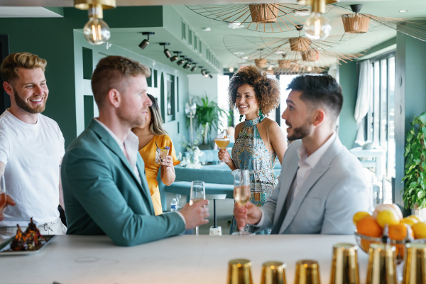 Stylish Indoor Wedding Ceremony