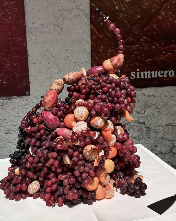 Fruits and Berries for a Wedding Dinner Decor | Fruit Table Centerpiece | Wedding Decoration