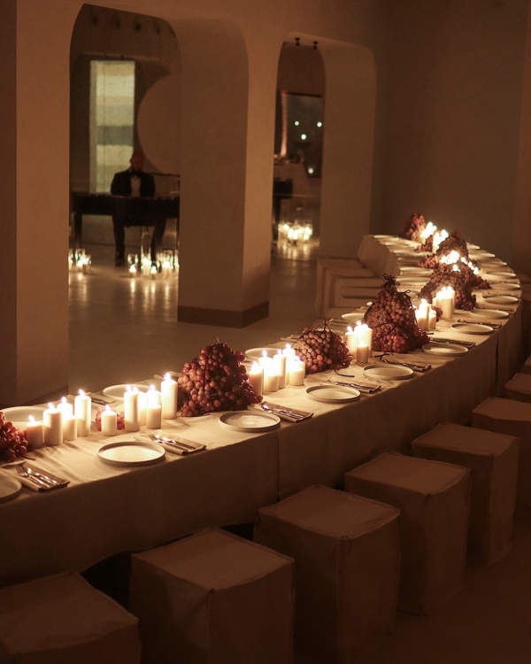 Fruits and Berries for a Wedding Dinner Decor | Fruit Table Centerpiece | Wedding Decoration