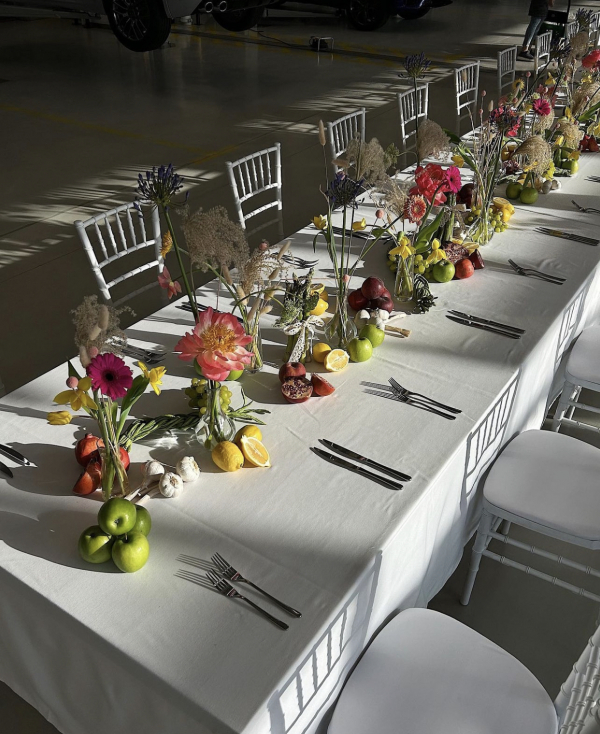 Fruits and Berries for a Wedding Dinner Decor | Fruit Table Centerpiece | Wedding Decoration