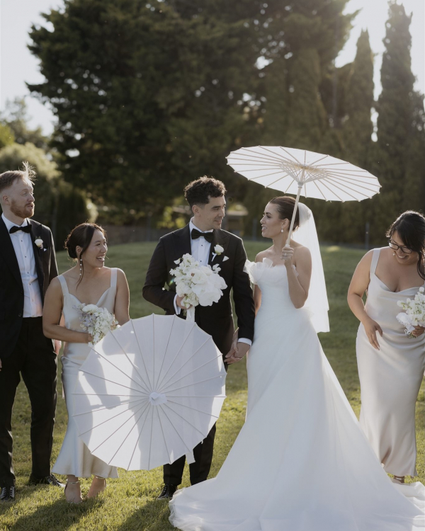 Floral and Pearl Wedding at Stones of the Yarra Valley | Christina & Nicholas Wedding Celebration in Australia