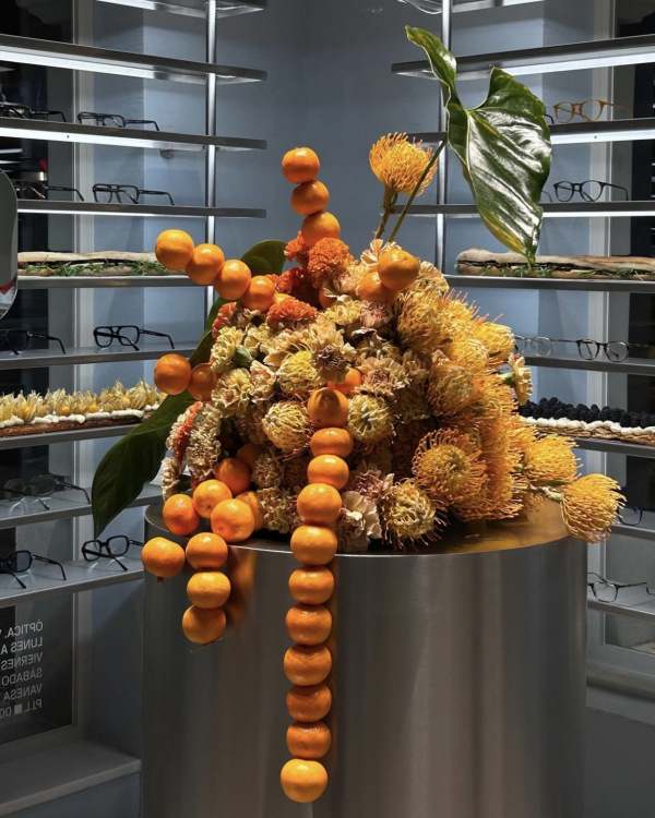 Fruits and Berries for a Wedding Dinner Decor | Fruit Table Centerpiece | Wedding Decoration