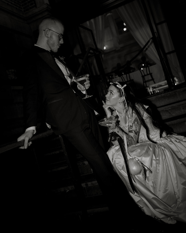 An Opulent & Darkly Romantic Renaissance-Inspired Wedding