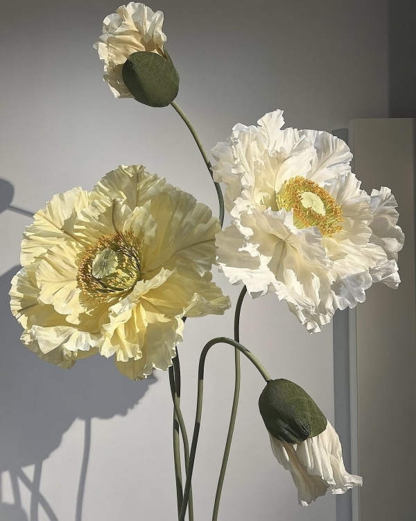 Trend: Giant Paper Flower Installations